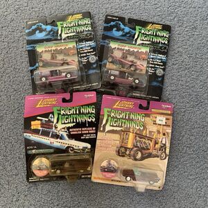 JOHNNY LIGHTNING Frightning Lightning Various Lot Of 4 READ